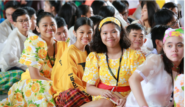 SJP2A Junior High School students